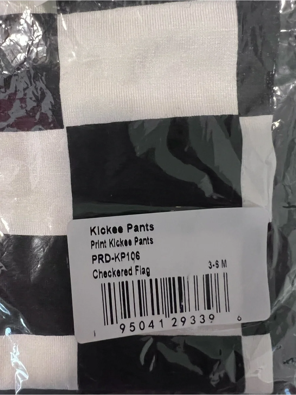 Kickee Pants Checkered Flag Pants